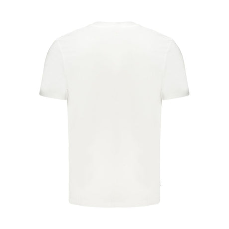 Timberland White Cotton Men T-Shirt