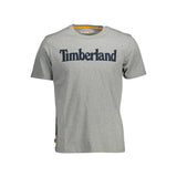Timberland Brown Organic Cotton Men T-Shirt