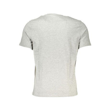 North Sails Gray Cotton Men T-Shirt