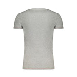 Aeronautica Militare Gray Cotton Men T-Shirt