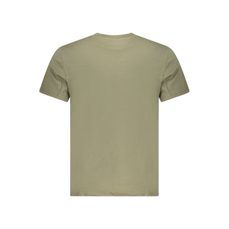 Tommy Hilfiger Green Cotton Men TShirt
