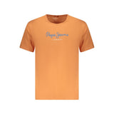 Pepe Jeans Orange Cotton T-Shirt