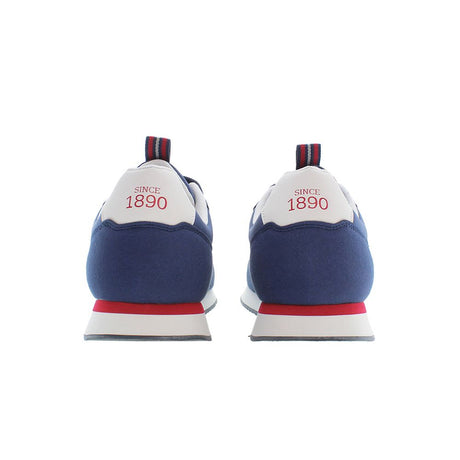 U.S. POLO ASSN. Blue Polyester Sneaker
