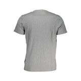 Napapijri Brown Cotton Men T-Shirt