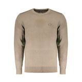 Norway 1963 Brown Wool Men Sweater