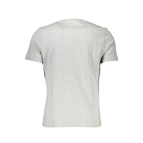 North Sails Gray Cotton Men T-Shirt