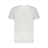 Cavalli Class White Cotton Men T-Shirt