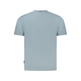 Napapijri Gray Cotton Men T-Shirt