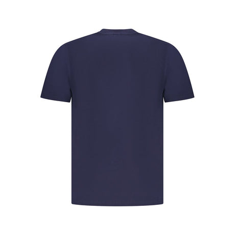North Sails Blue Cotton Men T-Shirt