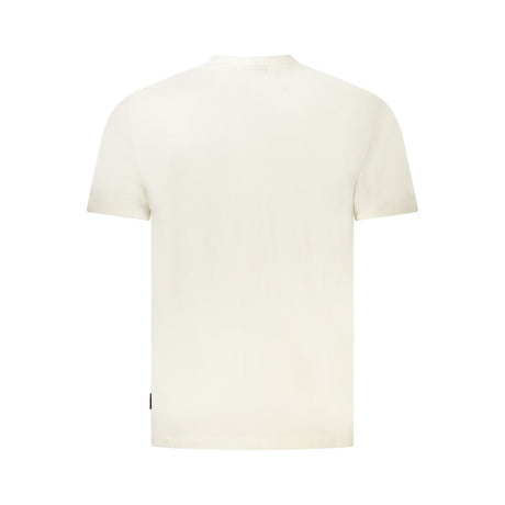 Napapijri White Cotton Men T-Shirt