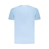 Trussardi Light Blue Cotton Men T-Shirt