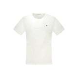 Tommy Hilfiger White Cotton Men TShirt