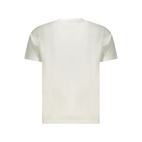 North Sails White Cotton Men T-Shirt