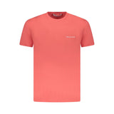 Trussardi Pink Cotton Men T-Shirt