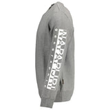 Napapijri Brown Cotton Men Sweater