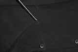 Dolce & Gabbana Black Silk GOLD Long Sleeves Dress Shirt
