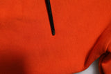 Dolce & Gabbana Orange Cotton Hooded Men Sweatshirt Sweater