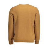 Lyle & Scott Brown Wool Men Sweater