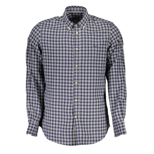 Harmont & Blaine Blue Cotton Men Shirt
