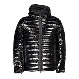 Calvin Klein Sleek Nylon Hooded Jacket with Contrast Details