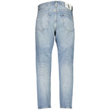 Calvin Klein Light Blue Cotton Men Jeans