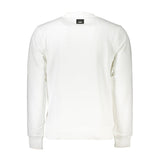 Cavalli Class White Cotton Men Sweater