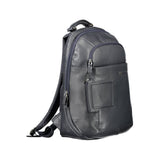 Piquadro Blue Leather Men Backpack