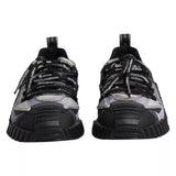 Dolce & Gabbana Multicolor Lace Up Low Top NS1 Sneakers Shoes