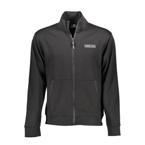 Plein Sport Black Cotton Sweater