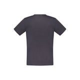 Rifle Blue Cotton Men T-Shirt