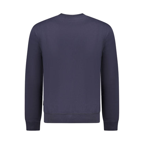 Napapijri Blue Cotton Men Sweater