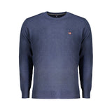 Norway 1963 Blue Wool Men Sweater