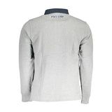 La Martina Brown Cotton Men Polo Shirt