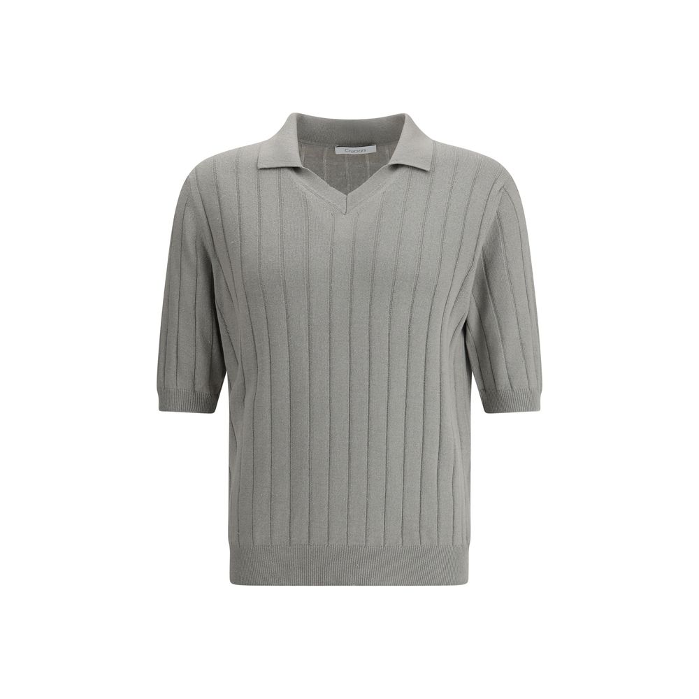 Cruciani Silk Polo Shirt