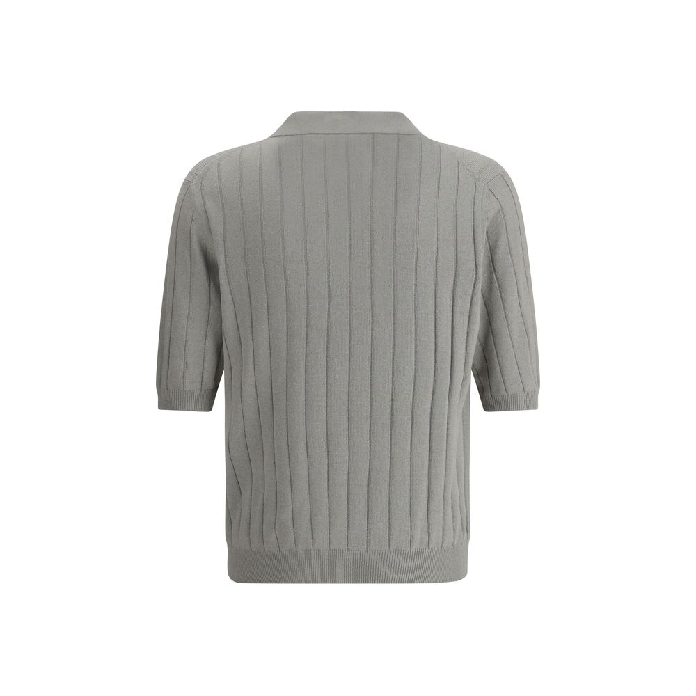 Cruciani Silk Polo Shirt