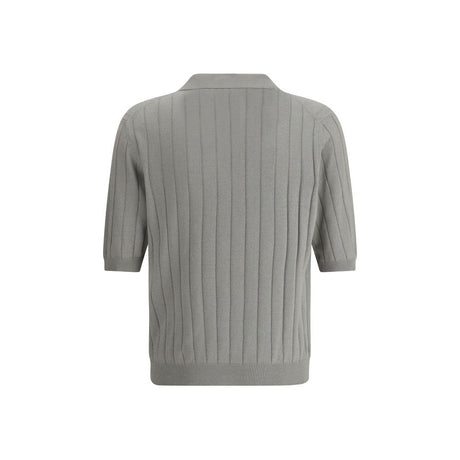 Cruciani Silk Polo Shirt