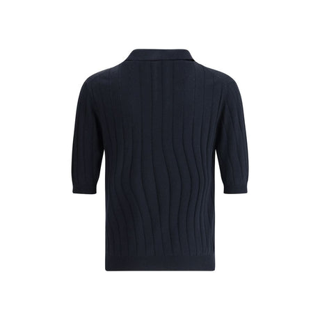 Cruciani Silk Polo Shirt