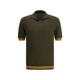 Kiton Ribbed Polo Shirt