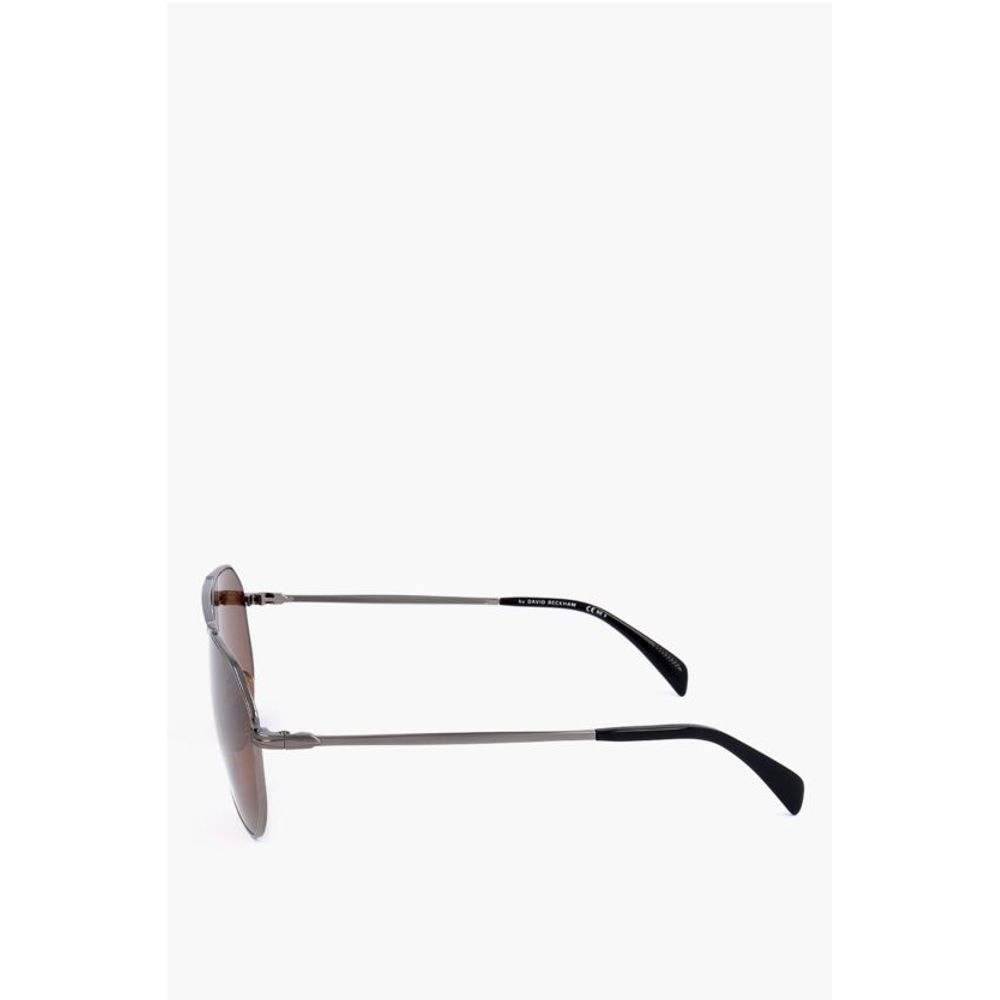 David Beckham Aviator Sunglasses with Orange Lenses