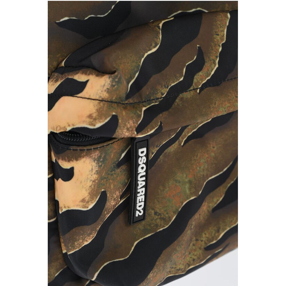 Dsquared² Bicolor Polyester Backpack