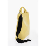 Jil Sander Yellow Leather Tote Bag