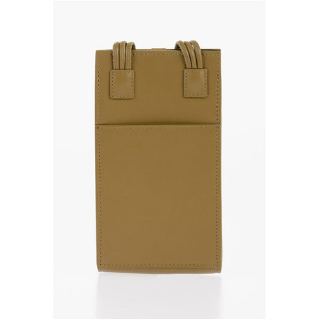 Jil Sander Brown Cowhide Wallet