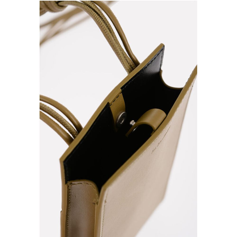 Jil Sander Brown Cowhide Wallet