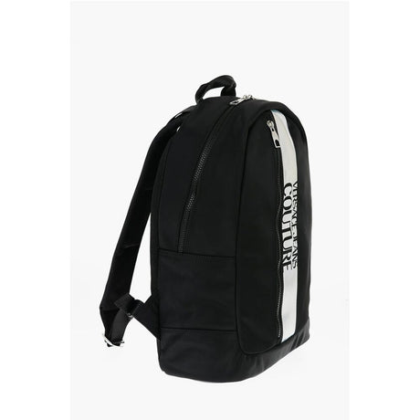 Versace Black Polyamide Backpack