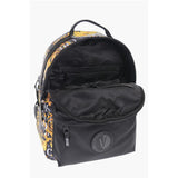 Versace Black Polyester Backpack
