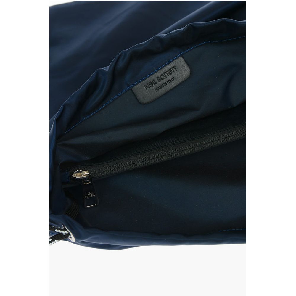 Neil Barrett Blue Nylon Backpack