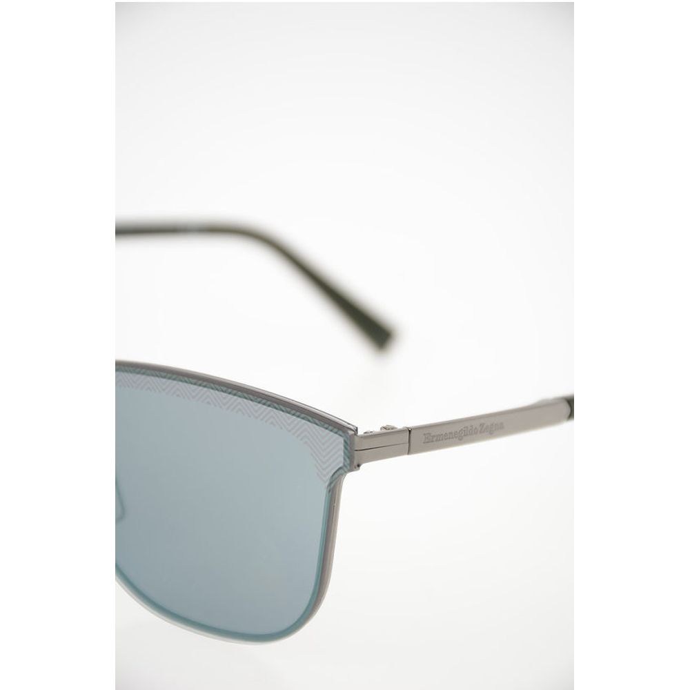 Ermenegildo Zegna Green Metal Sunglass
