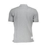 La Martina Brown Cotton Men Polo Shirt