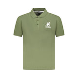 U.S. Grand Polo Green Cotton Men Polo Shirt