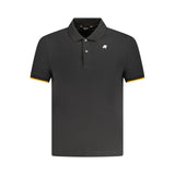 K-WAY Black Cotton Polo Shirt